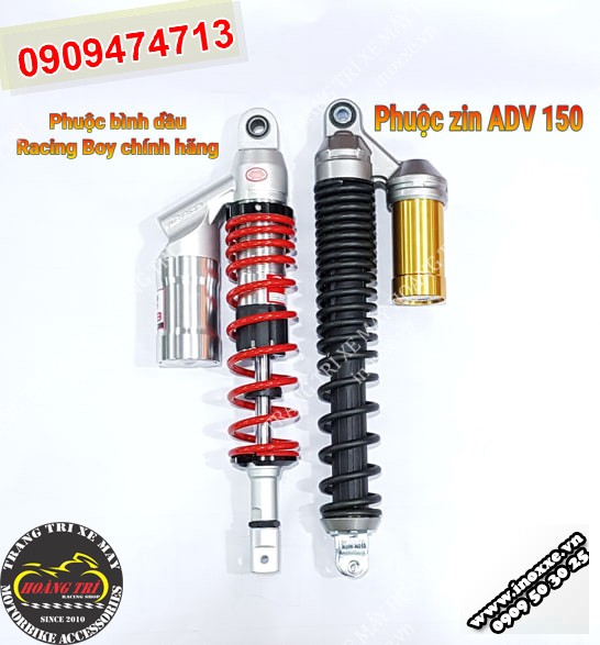 Phuộc bình dầu Racing Boy lắp ADV 150